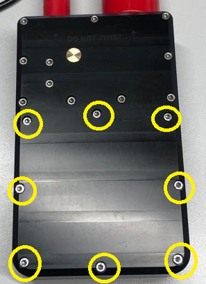 RedPhone battery compartment screws